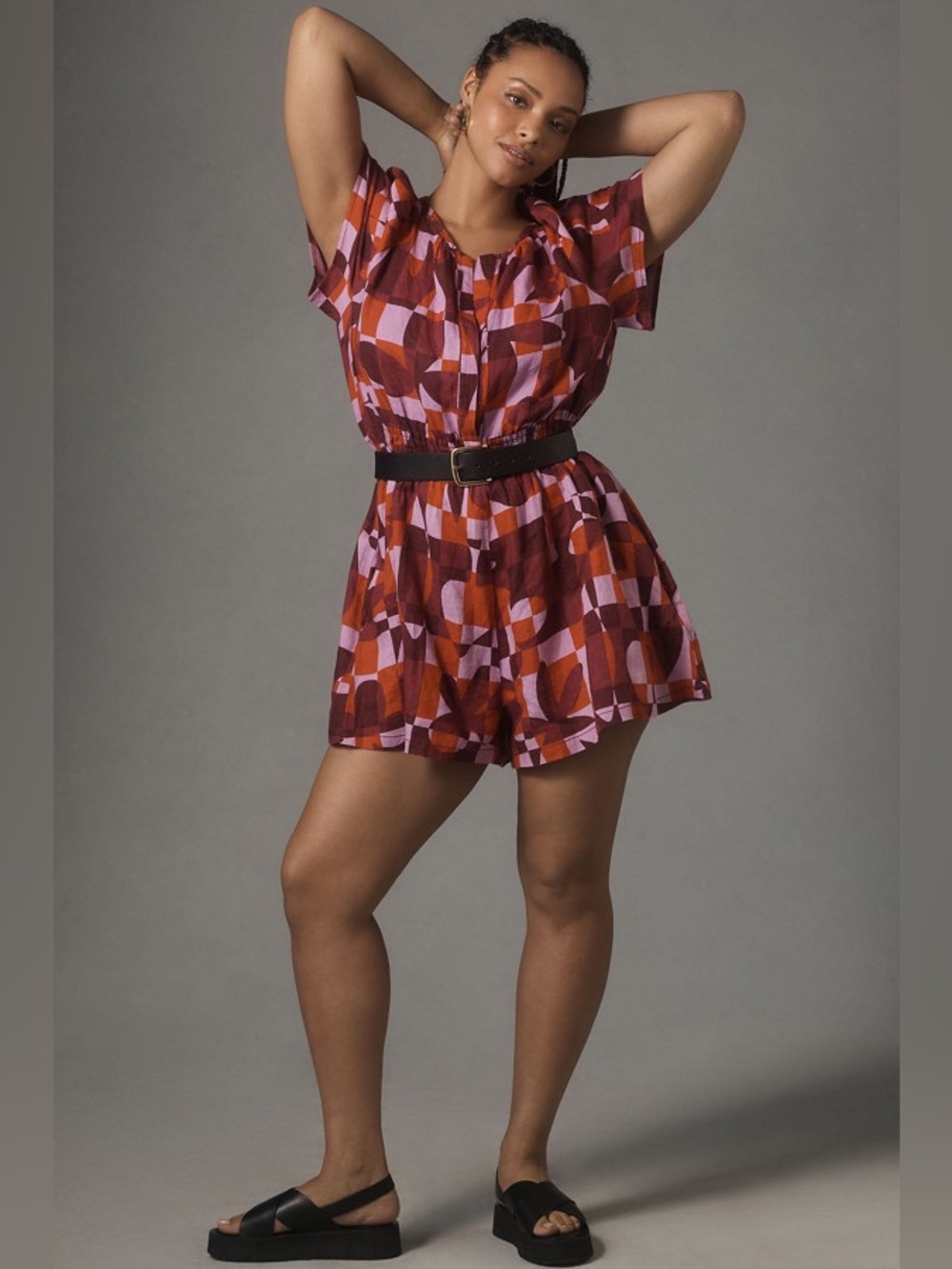 The Somerset Romper: Linen Edition